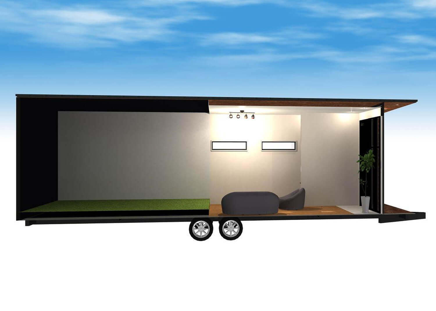 シミュレーションゴルフ 内観