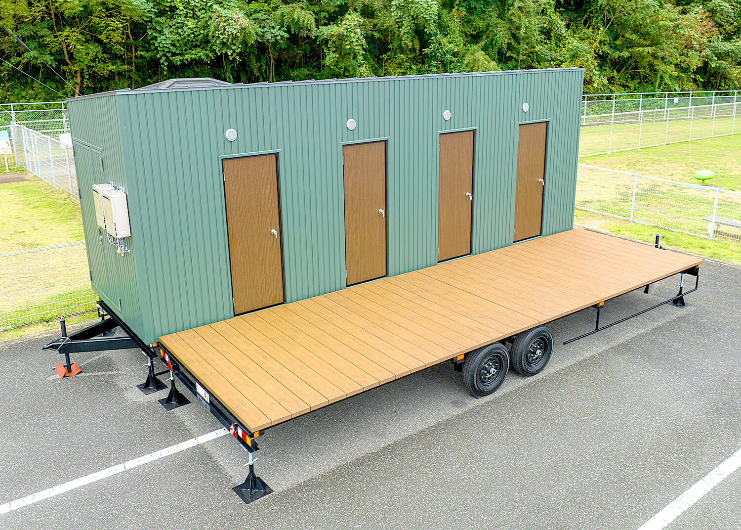 シャワー室 外観